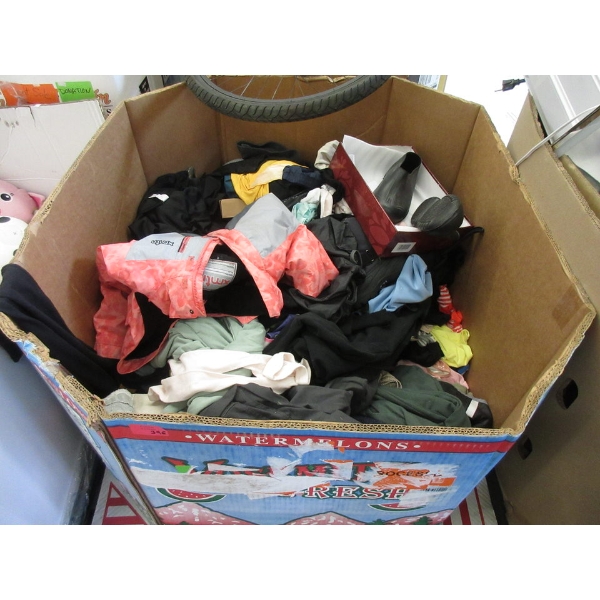 Skid of Overstock & Customer Return Clothing - As Is