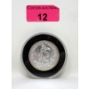 Image 1 : 2 Oz .999 Silver 2015 Silver Shield 'Sic Semper Tyrannis' Round 