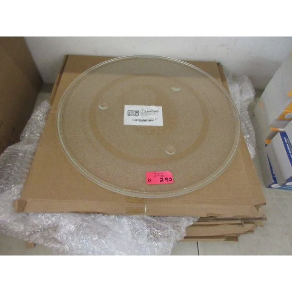 6 New 16.5" Microwave Replacement Plates