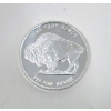 Image 2 : 1 Oz .999 Silver Indigenous/Buffalo Round 