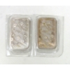 Image 2 : Uncut 2 x 1/2 Oz .999 Silver Pan American Bars 