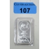 Image 1 : 1 Oz .999 Silver SilverTowne Miner/ Mule Bar 