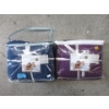 Image 1 : 1 Blue & 1 Purple Full Size Sheet Set 