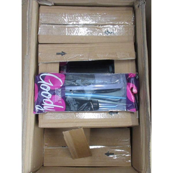 Case of 11 Boxes of New Goody Hair Comb Sets