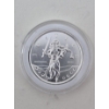 Image 1 : 1 Oz .999 Silver Lady Justice Gibraltar Coin 