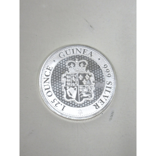1.25 Oz .999 Silver New Guinea Coin 