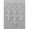 Image 1 : 10 x 1/10 Oz .999 Silver New Guinea Coins 