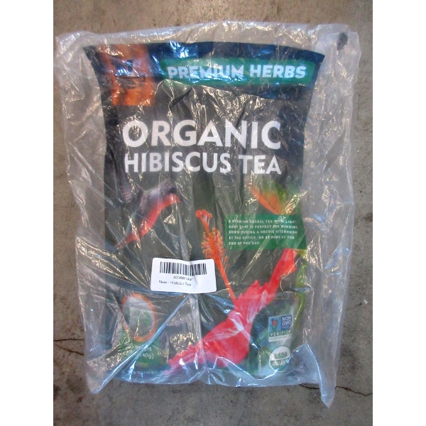 10 Packs of 120 Organic Hibiscus Tea Bags