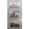 Image 1 : Three 1955 Topps Rails and Sails Trading Cards