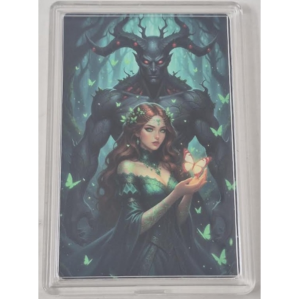 Certified 1 Oz .999 Copper Vixens Series Art Bar