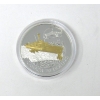 Image 2 : 2003 .925 Sterling Silver 1 Oz HMCS Bras D'or Coin 