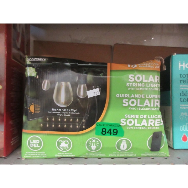 Sunforce 15 Bulb Solar String Light