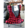 Image 1 : Jumbo Fleece Padded Camp Chair with Bag