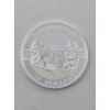 Image 1 : 1/2 Oz .9999 Silver 2014 Canada Skiing $10 Coin 