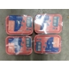 Image 1 : 4 New Children's Pink Bento Style Lunch Boxes