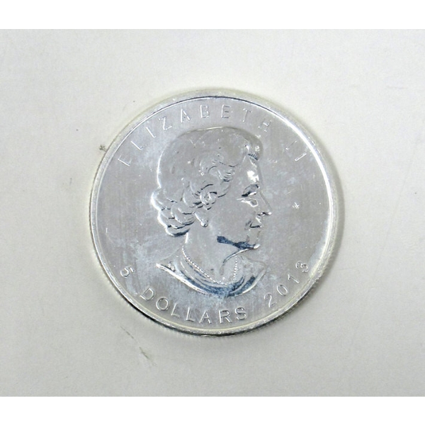 1 Oz .9999 Silver 2013 Maple Leaf Coin 