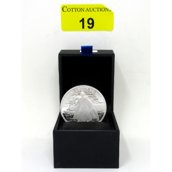 1 Oz+ .9999 Silver 2025 Lady Peace Dollar Coin 