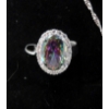 Image 4 : New 3 Pc. Mystic Topaz Jewelry Set in .925 Silver 