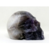Image 4 : 3D Artist Hand Carved Amethyst Gemstone Skull 