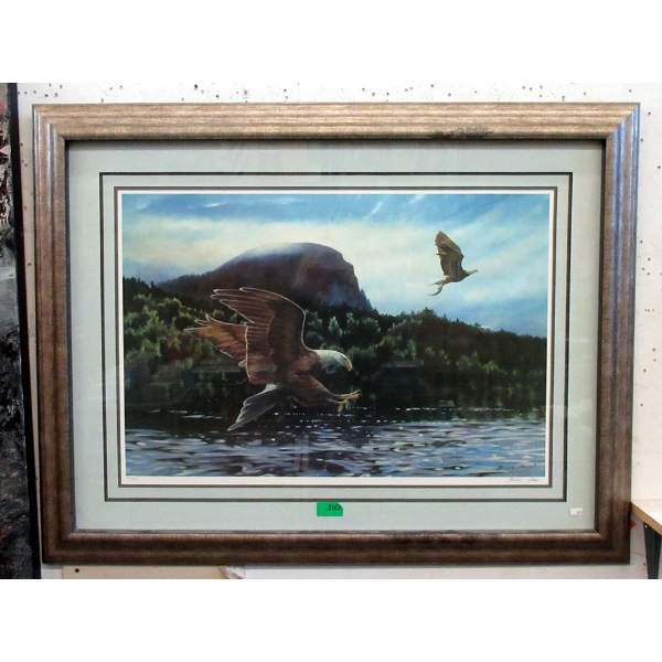 Bruce Muir Signed Ltd Edition "Eagles" Print