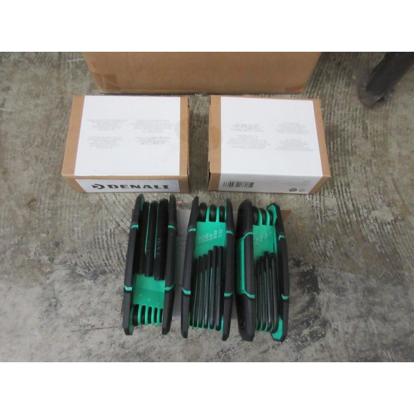 3 New Sets of  Denali Hex Key Sets - SAE