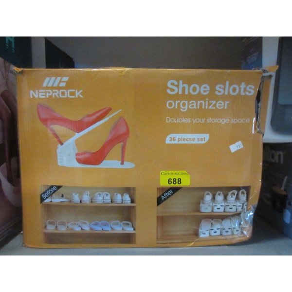 Neprock Shoe Slot Organizer Set
