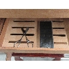 Image 3 : Free Standing 4 Shelf Humidor Cabinet with Key
