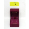Image 1 : Brand New in Box 14KT Yellow Gold Cubic Zirconia Earrings