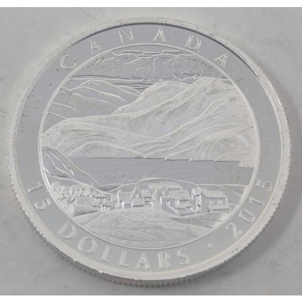 23.17 Gram .9999 Silver 2015 Canada Coin 