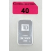 Image 1 : 1 Oz .999 Silver TD Bank Investor Bar 