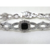 Image 2 : New Bracelet with Black Diamond Pavé Stations