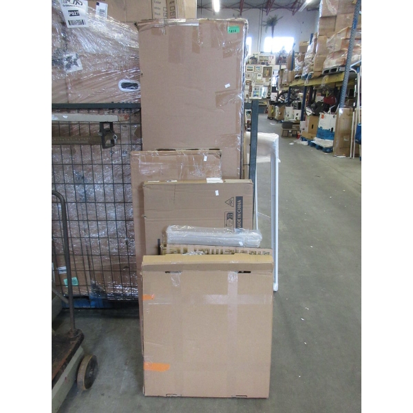 5 Piece Lot of Customer Return Flat Pack Furniture