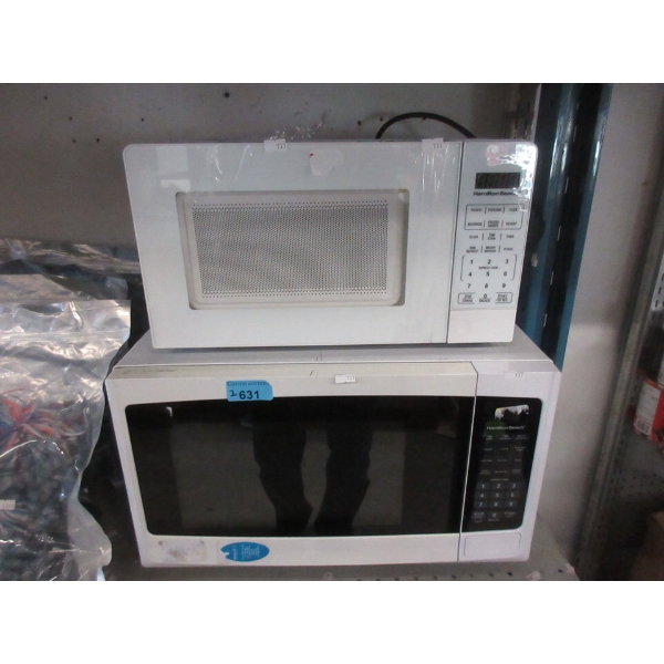 2 Hamilton Beach Countertop Microwaves 