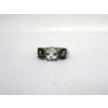 Image 1 : Aquamarine, Mystic Topaz & Diamond Ring