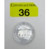 Image 1 : 1 Oz .999 Silver 2013 African Wildlife Elephant Coin 