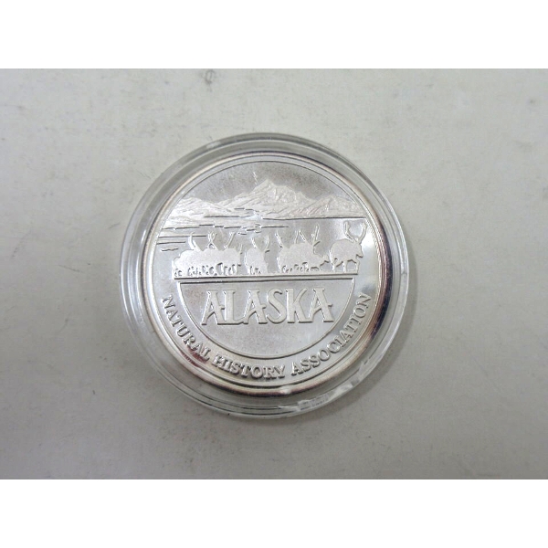1 Oz .999 Silver Mendenhall Glacier Round 
