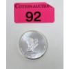 Image 1 : 1 Oz .999 Silver 1982 Eagle Round 