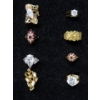 Image 3 : 16 New HGE Electroplated Gold Rings - Gold Plated