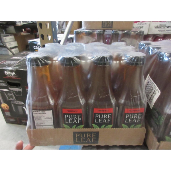 4 Flats of Pure Leaf Raspberry Iced Tea