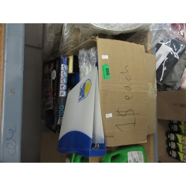Box of Assorted New & Used Binders - As Is