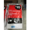 Image 1 : 3 New Bags of 20 Pairs of Men's White Crew Socks