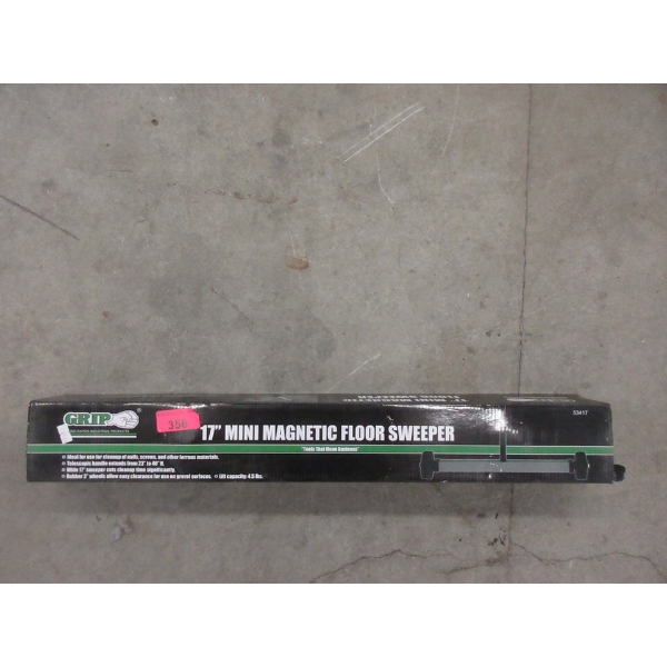 New Grip Mini Magnetic 17  Floor Sweeper