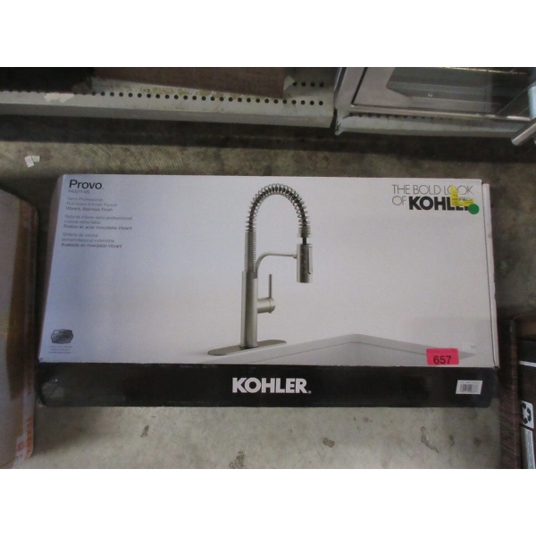 Kohler "Provo" Pull-Down Kitchen Faucet 