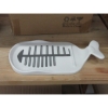 Image 2 : 4 New Dowan Ceramic White Whale Butter Dishes