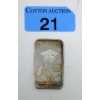 Image 1 : Vintage 1 Oz .999+ Silver 1982 Graduation Bar 