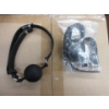 Image 1 : 20 New Black Silicone Ball Gags - Individually Bagged