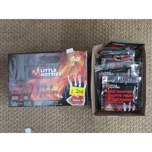 2 Boxes of Little Hotties Hand Warmers