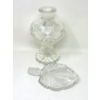 Image 2 : Antique 10" Crystal Perfume Bottle 