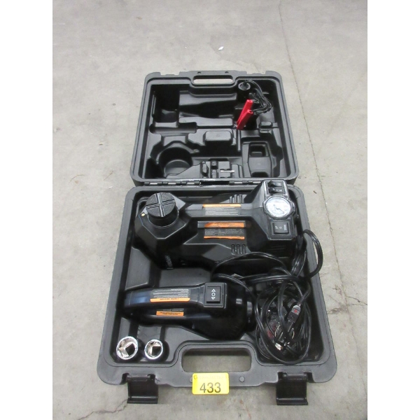 Hyperion 12V Portable Hydraulic Floor Jack Kit 