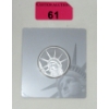 Image 1 : 1.5 Oz .999 Silver Certified PAMP Suisse 2017 Liberty Coin 
